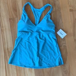 NWT La Jolla Tankini large carve designs